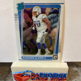 Rashawn Slater  Chargers 2021 Panini Donruss Optic  Rated Rookie #263