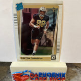 Payton Turner  Saints 2021 Panini Donruss Optic  Rated Rookie #259