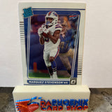 Marquez Stevenson   Bills 2021 Panini Donruss Optic Rated Rookie #257