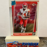 Cornell Powell   Chiefs 2021 Panini Donruss Optic Rated Rookie #240