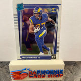 Jacob Harris Rams 2021 Panini Donruss Optic  Rated Rookie #238