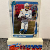 Josh Palmer  Chargers 2021 Panini Donruss Optic Rated Rookie #229