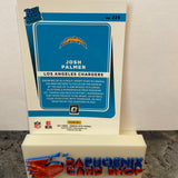 Josh Palmer  Chargers 2021 Panini Donruss Optic Rated Rookie #229