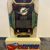 Gerrid Doaks   Dolphins 2021 Panini Select  Rookie#300
