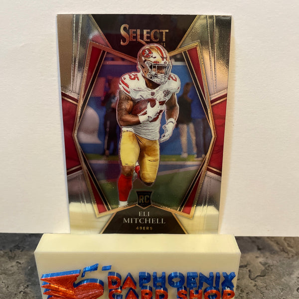 Eli Mitchell  49ers 2021 Panini Select Rookie #192