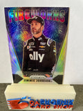 Jimmie Johnson NASCAR 2020 Panini Prizm Fireworks Prizm #F18