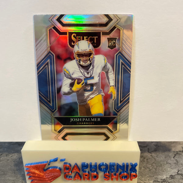 Josh Palmer  Chargers 2021 Panini Select Silver Prizm Rookie #266