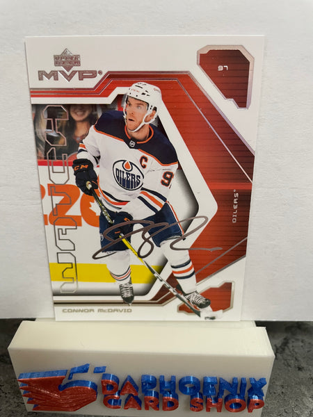 Connor McDavid Oilers 2021-22 Upper Deck MVP 20th Anniversary #1