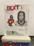 Jerry Jeudy  Broncos 2020 Panini Playbook Next Up Rookie #NU-6