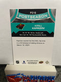 Kirill Kaprizov  Wild 2021-22 Upper Deck MVP Postseason #PS-16