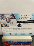 Elias Pettersson Canucks 2021-22 Upper Deck MVP Hart Attack Gold #HA-16