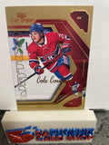 Cole Caufield Canadiens 2021-22 Upper Deck MVP 20th Anniversary Gold  Rookie#99