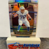 Rashawn Slater  Chargers 2021 Panini Select Silver Prizm Rookie #86