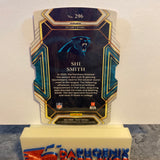 Shi Smith  Panthers 2021 Panini Select Red & Blue Die-Cut Prizm Rookie#296