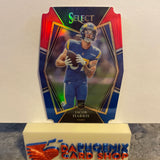 Jacob Harris  Rams 2021 Panini Select Red & Blue Die-Cut Prizm  Rookie #180