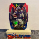 Kene Nwangwu  Vikings 2021 Panini Select Red & Blue Die- Cut Prizm Rookie #174