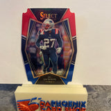 J.C. Jackson  Patriots 2021 Panini Select Red & Blue Die-Cut Prizm #124