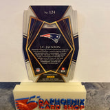 J.C. Jackson  Patriots 2021 Panini Select Red & Blue Die-Cut Prizm #124