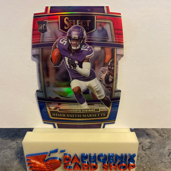 Ihmir Smith-Marsette Vikings 2021 Panini Select Red & Blue Prizm Rookie #82