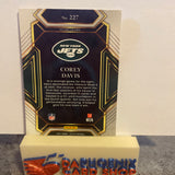 Corey Davis Jets 2021 Panini Select #227