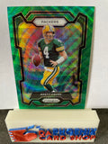 Brett Favre  Packers 2023 Panini Prizm Green Prizm #112