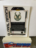Giannis Antetokounmpo Bucks 2021-22 Panini Prizm Global Reach #1