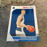 Kristaps Porzingis Mavericks 2019-20 Panini NBA Hoops #40