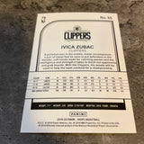 Ivica Zubac Clippers 2019-20 Panini NBA Hoops #85