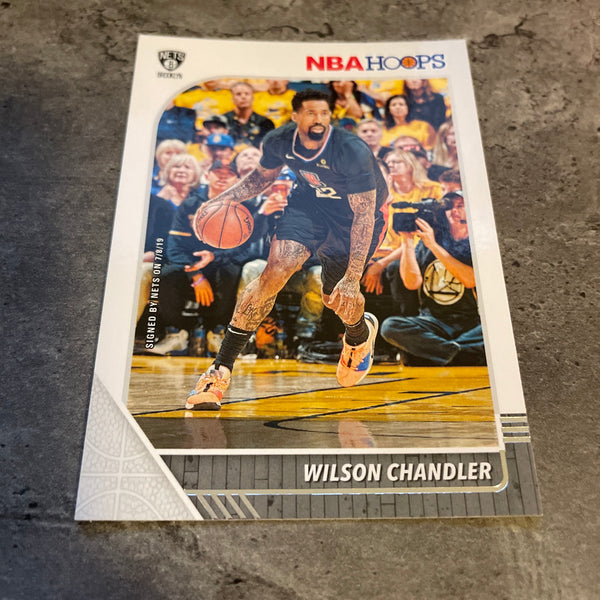 Wilson Chandler Nets 2019-20 Panini NBA Hoops #86