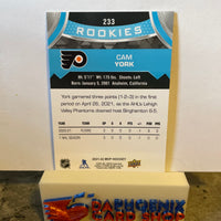 Cam York  Flyers 2021-22 Upper Deck MVP Rookie #233 SP