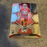 Logan Hall  Buccaneers 2022 Panini Mosaic Rookie #380