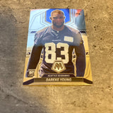 Dareke Young  Seahawks 2022 Panini Mosaic Rookie #349