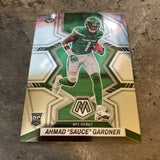 Ahmad "Sauce" Gardner  Jets 2022 Panini Mosaic NFL Debut Rookie #289