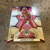 Jahan Dotson  Commanders 2022  Panini Mosaic NFL Debut Rookie #280