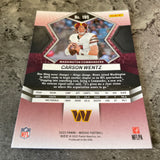 Carson Wentz  Commanders 2022  Panini Mosaic #195