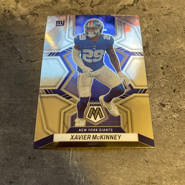 Xavier McKinney  Giants 2022 Panini Mosaic #149