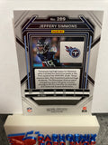 Jeffery Simmons   Titans 2022 Panini Prizm #289