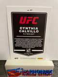 Cynthia Calvillo  UFC 2022 Panini Donruss Press Proof Purple #47