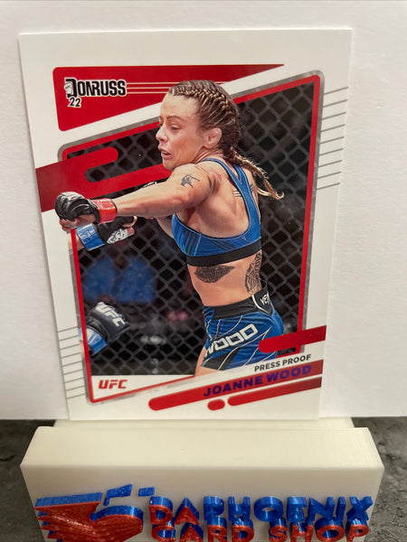 Joanne Wood  UFC 2022 Panini Donruss Press Proof Purple #2