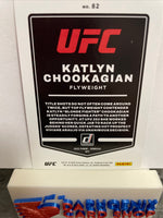 Katlyn Chookagian  UFC 2022 Panini Donruss Press Proof Silver #82