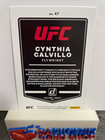 Cynthia Calvillo  UFC 2022 Panini Donruss Press Proof Silver #47