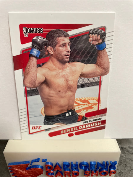 Beneil Dariush  UFC 2022 Panini Donruss Press Proof Silver #25