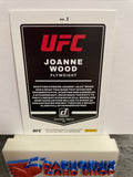 Joanne Wood  UFC 2022 Panini Donruss Press Proof Silver#2