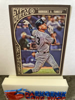 Alex Rodriguez  Yankees 2015 Topps Gypsy Queen #345 SP