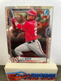 Juan Soto  Nationals 2021 Bowman Chrome #84