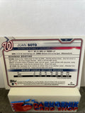 Juan Soto  Nationals 2021 Bowman Chrome #84