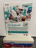 Preston Williams Dolphins 2021 Panini Prestige Xtra Points Astral #64