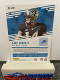 Sage Surratt  Lions 2021 Panini Prestige Rookie #235