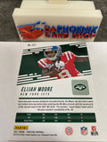 Elijah Moore Jets 2021 Panini Prestige Xtra Points Astral Rookie #221