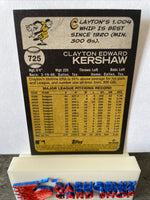 Clayton Kershaw  Dodgers 2022 Topps Heritage #725